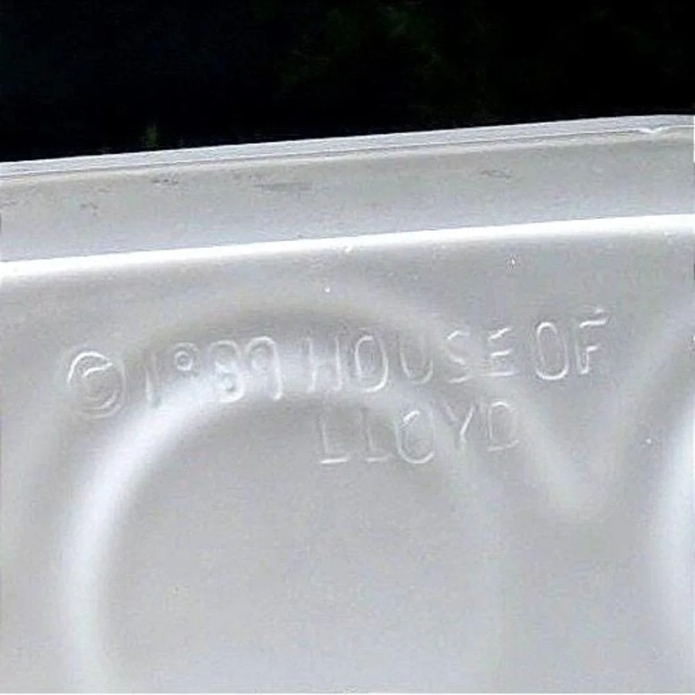 House of Lloyd‎ Vtg. Frosted Crystal Glass Village House Tea Light Candle Holder